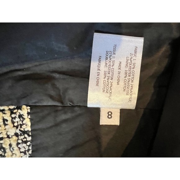 NWOT PROENZA SCHOULER Tweed Mini Dress size US 8/ M - Picture 9 of 10